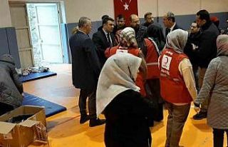 Tosya’dan deprem bölgesine yardım sürüyor