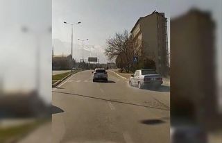Trafik magandası kazaya sebep olup kaçtı
