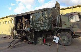 TSK’ya ait seyyar ekmek fırınları deprem bölgesinde...