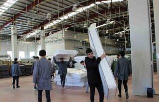 Türkiye’de ilk defa yatak üreten meslek lisesi...