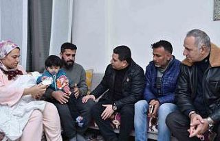 Tütüncü, Antalya’ya gelen depremzedeleri ziyaret...