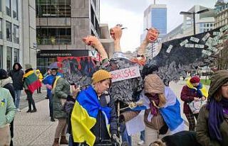 Ukrayna savaşının 1. yıldönümünde Brüksel’de...