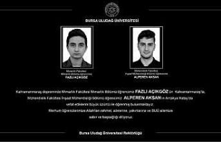 Uludağ Üniversitesi’nin acı kaybı