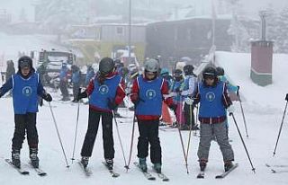 Uludağ’da kayak heyecanı başladı