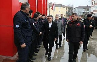 Vali Atay’dan kahramanlara teşekkür