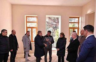 Vali Şıldak restorasyon çalışmalarını inceledi