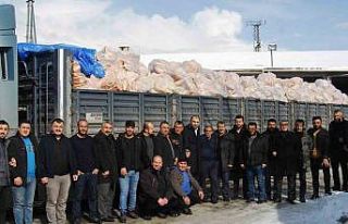 Van esnafından deprem bölgesine 70 bin adet ekmek...