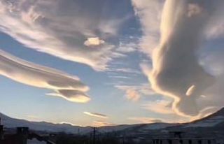 Van semalarında mercek bulutu görüldü