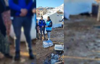 Varto Müftüsü Öztürk deprem bölgesinde