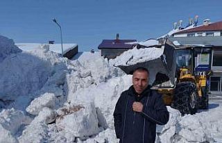 Varto’da hava sıcaklığı eksi 21 dereceye kadar...