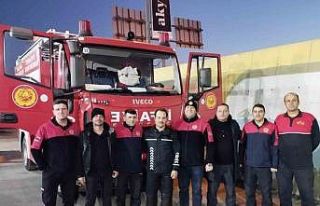 Yalova İtfaiyesi 3. ekibini Gaziantep’e gönderdi