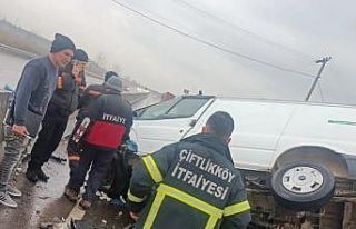 Yalova’da trafik kazası: 1 yaralı