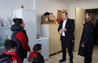 Yalova’daki KYK yurtlarında depremzedeler ağırlanıyor