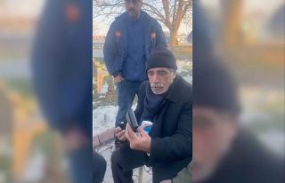 Yardım için gönderilen montun cebinde unutulan...