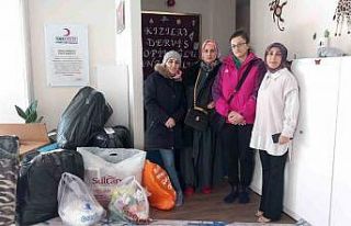 Yardım için seferber oldular