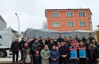 Yardım kampanyasına Söğüt halkı yoğun ilgi...