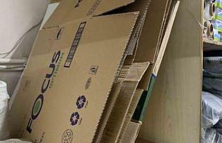 Yardımlar için doğan boş koli ihtiyacına esnaflar...