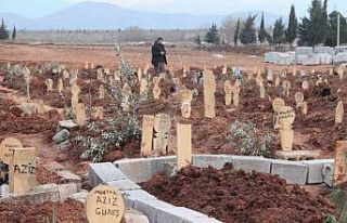 Yarım kalan hikayeler mezarlara yansıdı: Depremde...