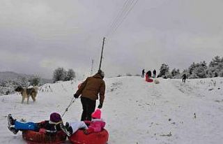 Yaylalar kayak merkezi haline geldi