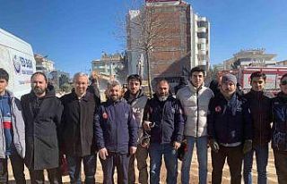 Yedi Başak Derneği depremde vatandaşları yalnız...