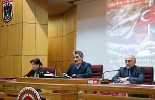 Yerel parlamentonun gündemi deprem