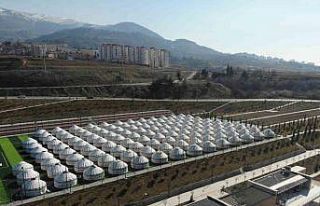 Yurt çadırlar sıcak yuva oldu