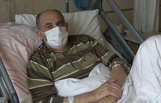 Ziyaret için gittiği oğlunun evinde depreme yakalanan...
