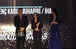 12’nci Mood Ödülleri’nde İHA Muhabiri Hasibe...