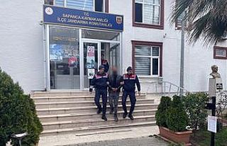 22 yıl hapis cezası vardı, jandarma ekiplerince...