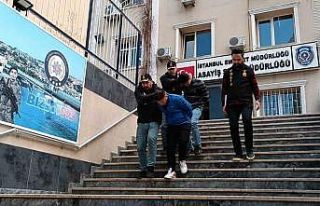 300 bin liralık laptop hırsızlığı kamerada