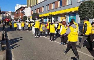 57. Alay Tekirdağ’dan Çanakkale’ye yürüyor