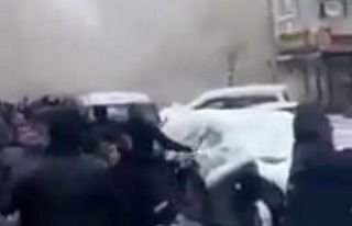 7,6’lık depremde 5 katlı bina yerle bir oldu