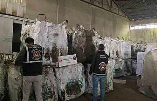 90 ton 700 kilo tehlikeli atığın Türkiye’ye...