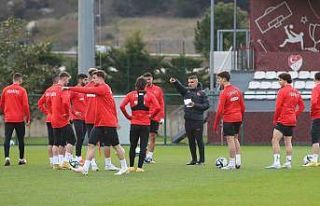 A Milli Takım, Ermenistan maçı hazırlıklarını...