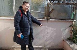 Adeta deprem olmadan depremi yaşadılar: Binalar...