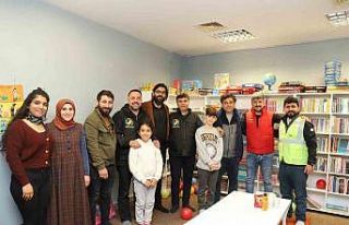 Adıyaman otogarına kütüphane kuruldu