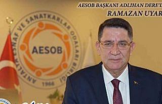AESOB Başkanı Adlıhan Dere’den Ramazan’da "merdiven...