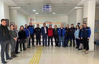 AFAD Şube Müdürü İrfan Demirçelik emekli oldu