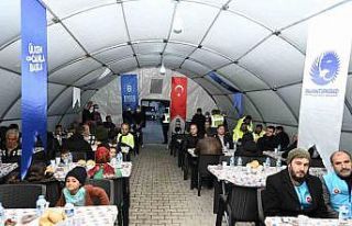 Afet bölgesinde ramazan bereketi