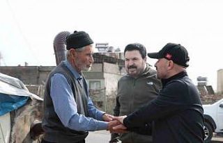 Ağrı Valisi Varol, Bertiz Parkında kurulan çadır...