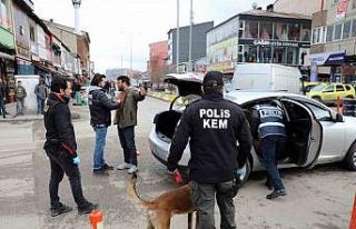 Ağrı’da uyuşturucu ile mücadelenin dozu en üst...