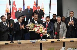 AK Parti Çorum İl Başkanlığında devir teslim...