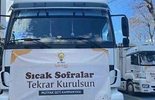 AK Parti Kadın Kolları Başkanlığı’ndan deprem...