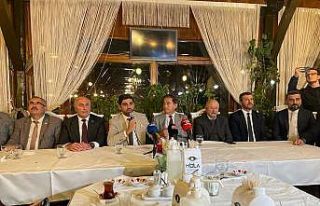 AK Parti teşkilatı gazetecilerle iftar programında...