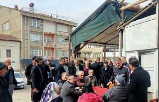 AK Partili başkanlar deprem bölgesinde