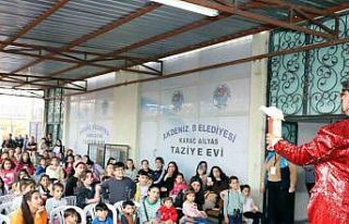 Akdeniz Belediyesinden depremzede çocuklara özel...