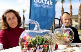 Akdeniz’de depremzede vatandaşlar için teraryum...