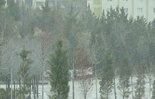 Aksaray’da rüzgar ve kar yağışı etkili oluyor