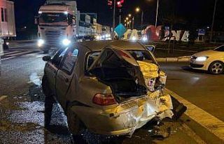 Aksaray’da tır ile otomobil çarpıştı: 3 yaralı