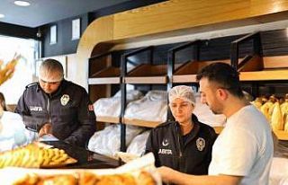 Aksaray’da zabıtadan market ve fırınlara şok...